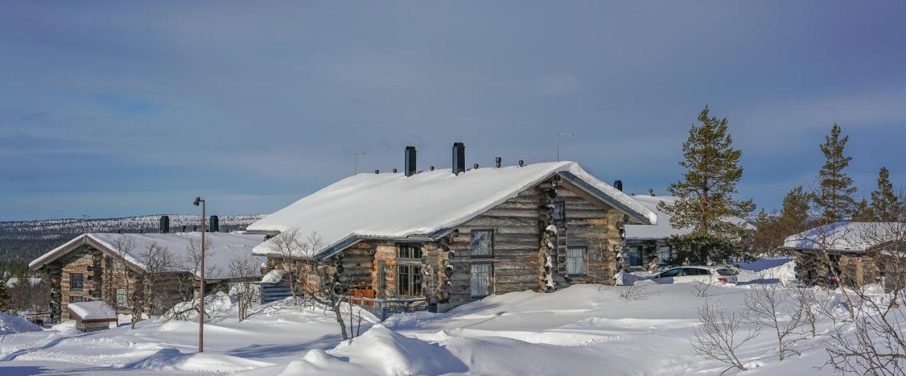 Sielikko Aurora Log Apartments Сааріселькя Екстер'єр фото