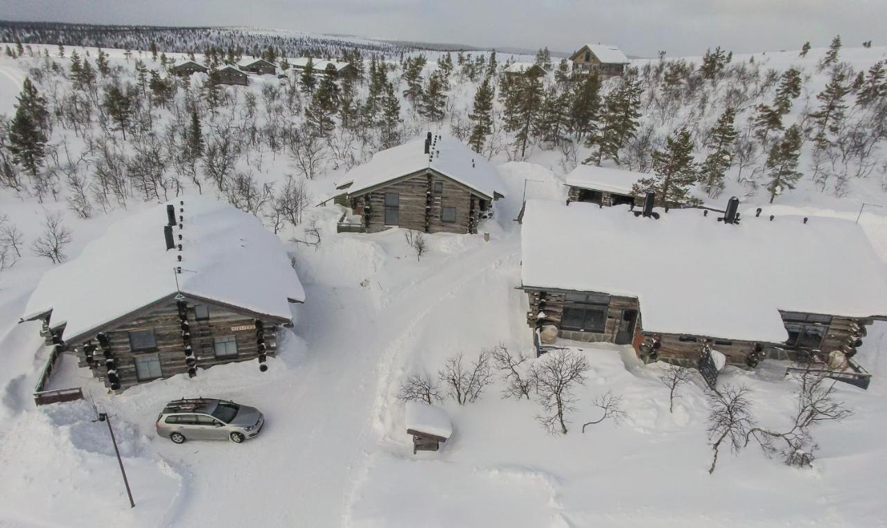 Sielikko Aurora Log Apartments Сааріселькя Екстер'єр фото