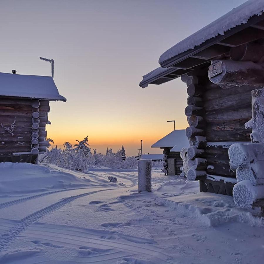 Sielikko Aurora Log Apartments Сааріселькя Екстер'єр фото