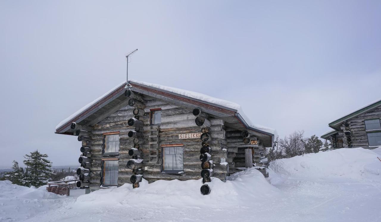 Sielikko Aurora Log Apartments Сааріселькя Екстер'єр фото